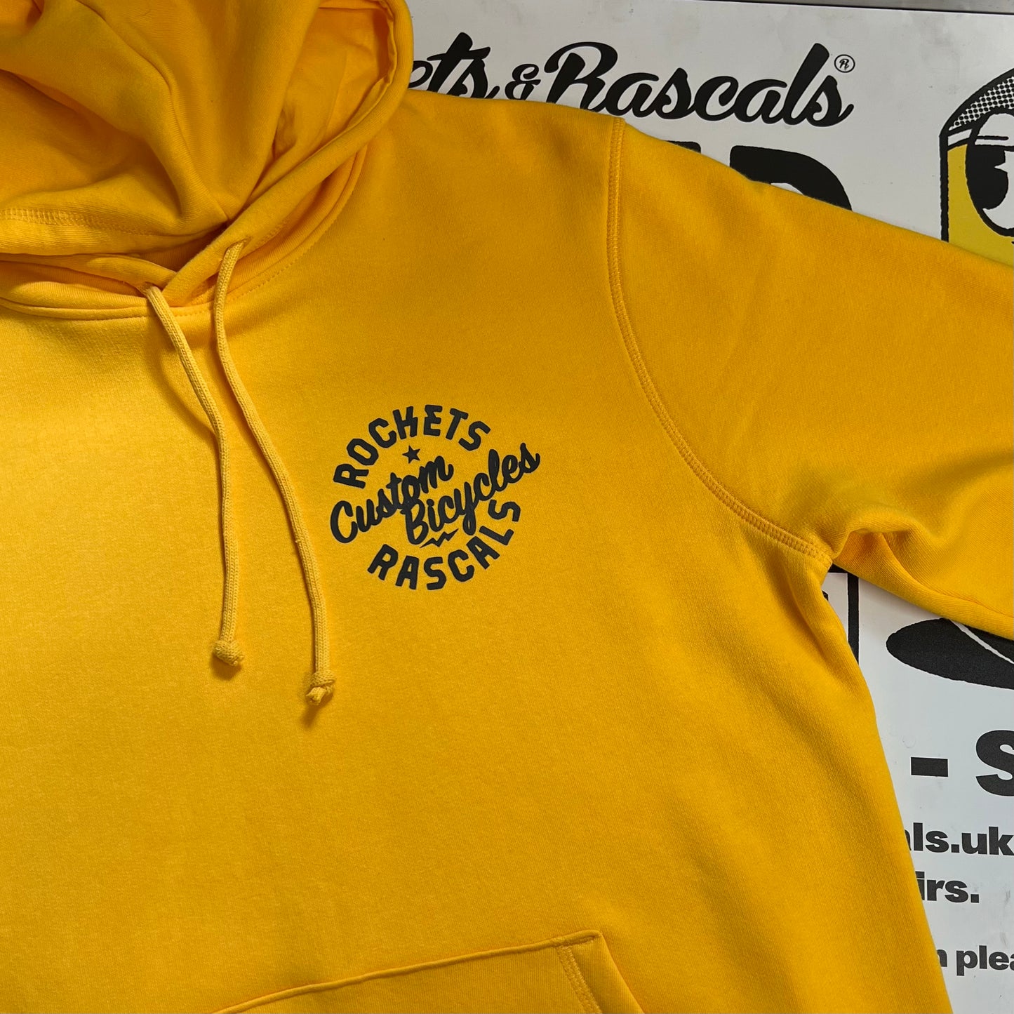 Sunshine Yellow Customs Hoodie