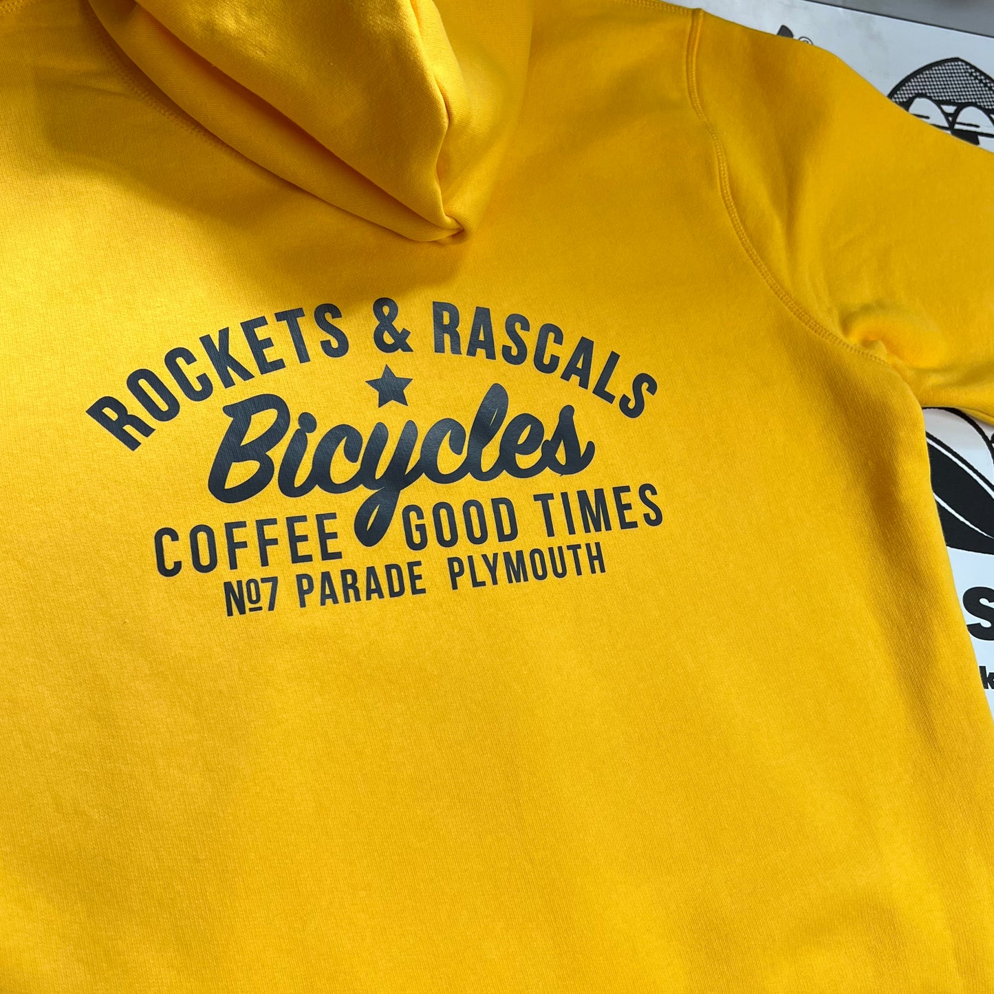 Sunshine Yellow Customs Hoodie