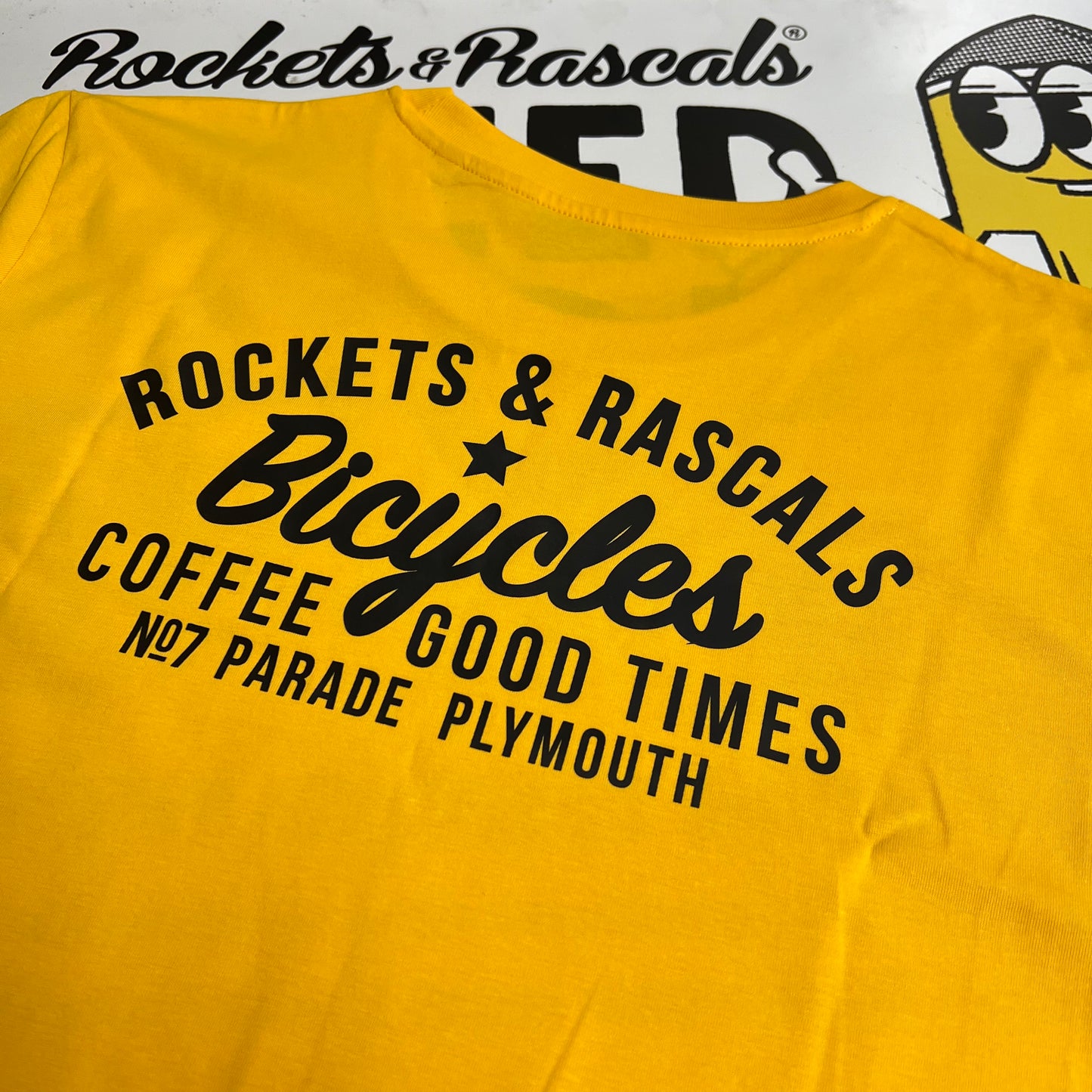 Rockets Customs T-Shirt Mustard