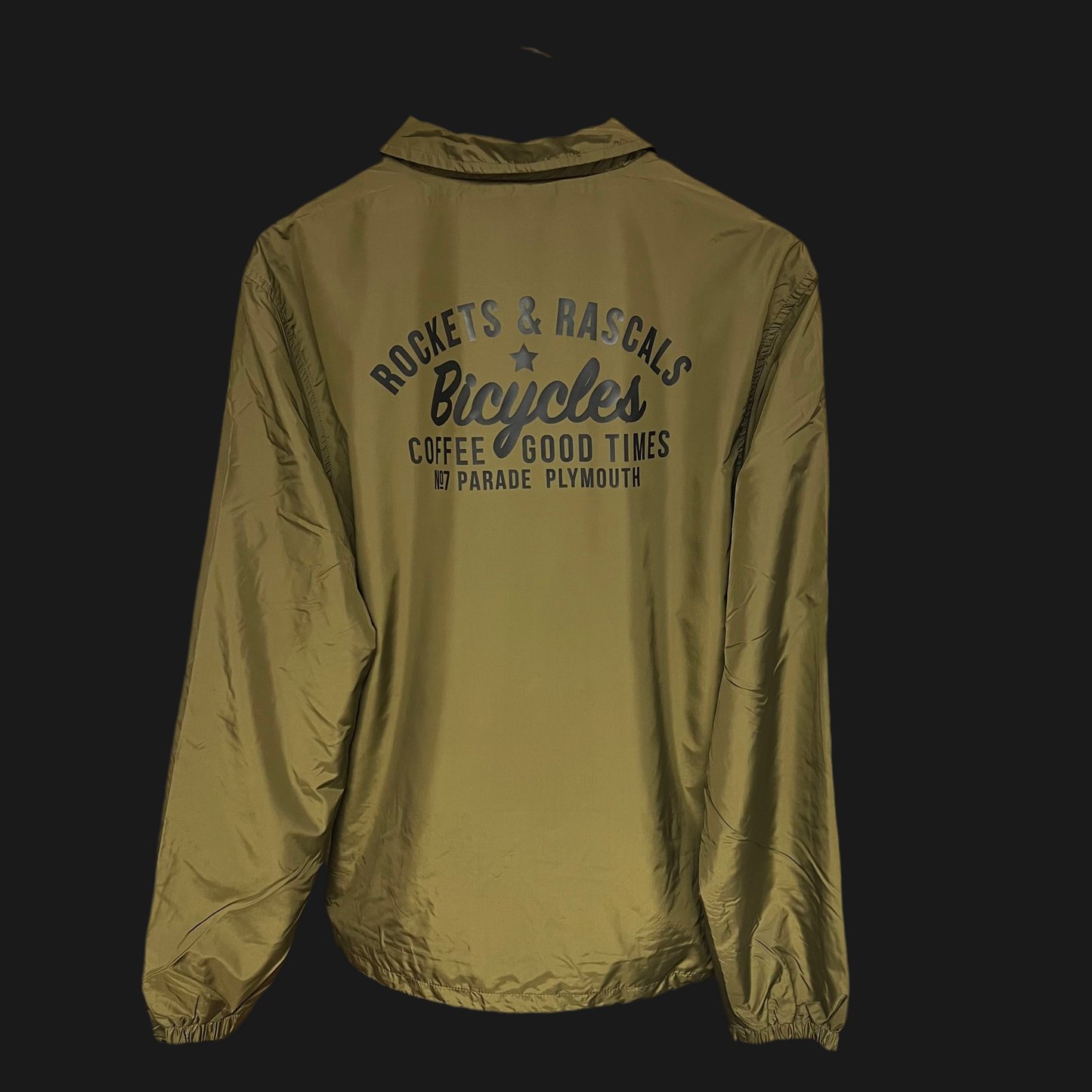 Customs Windbreaker Jacket Khaki
