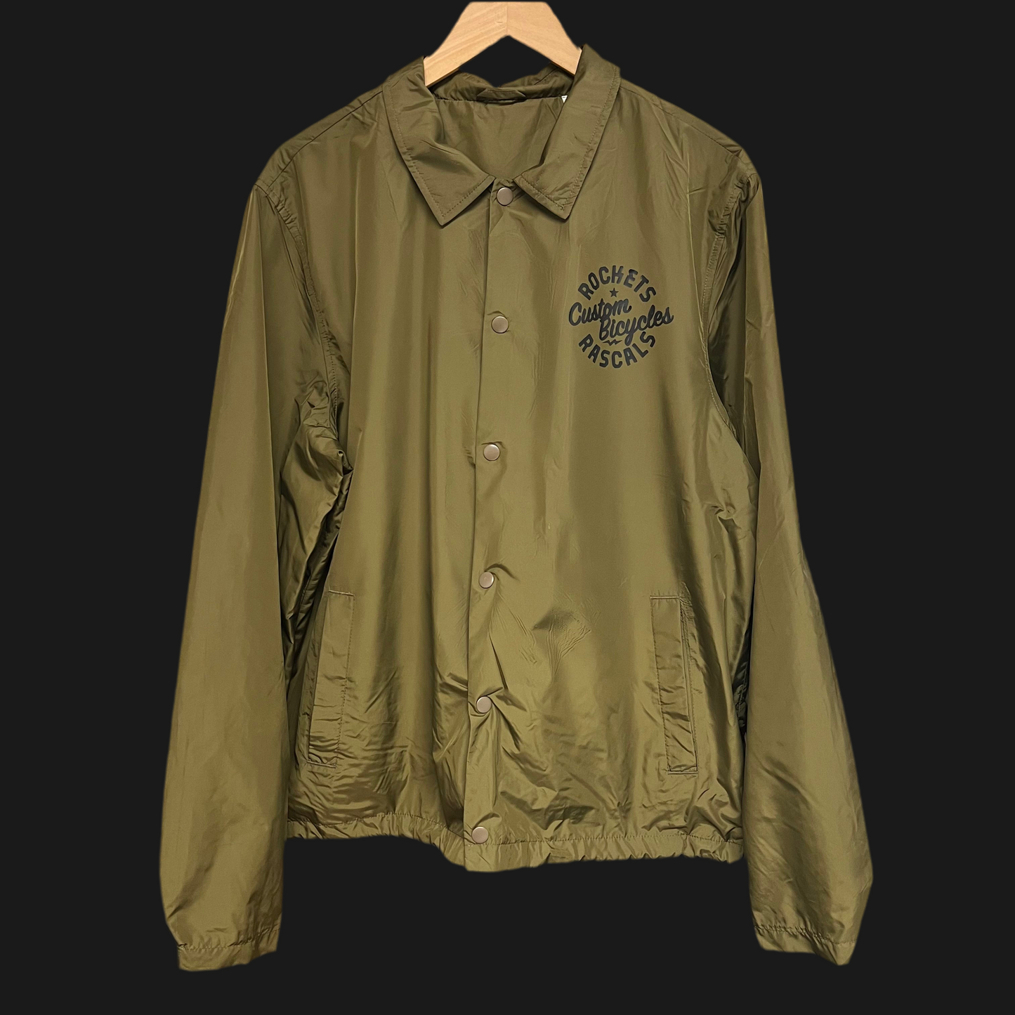 Customs Windbreaker Jacket Khaki