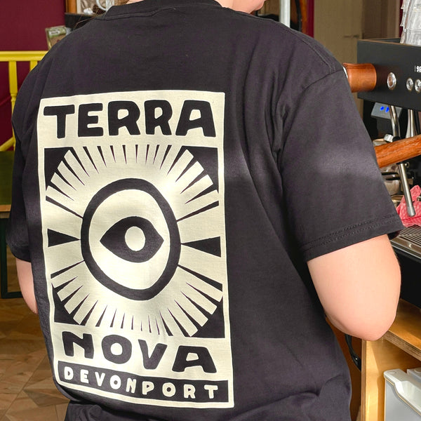 Black and Cream Terra Nova T Shirt