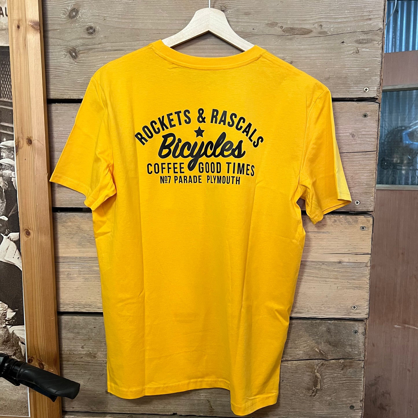 Rockets Customs T-Shirt Mustard