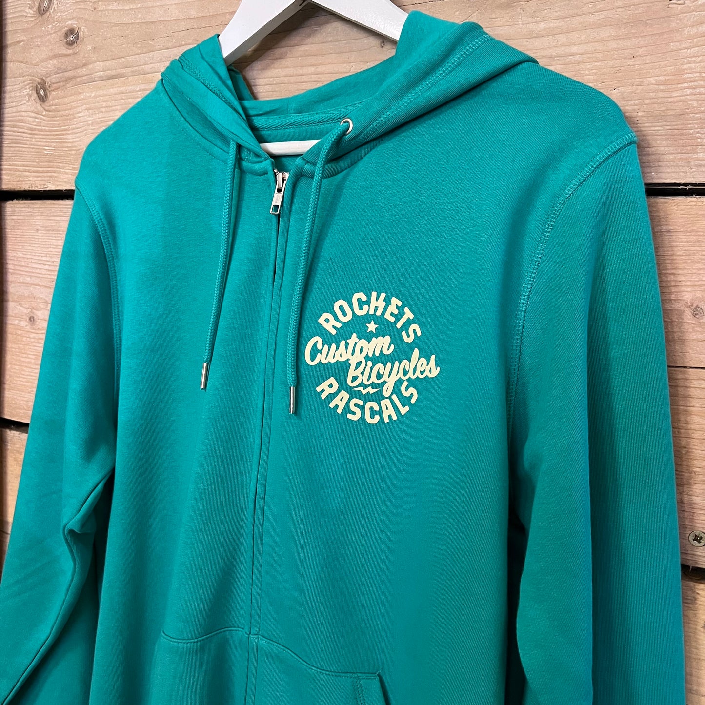 Turquoise Customs Hoodie