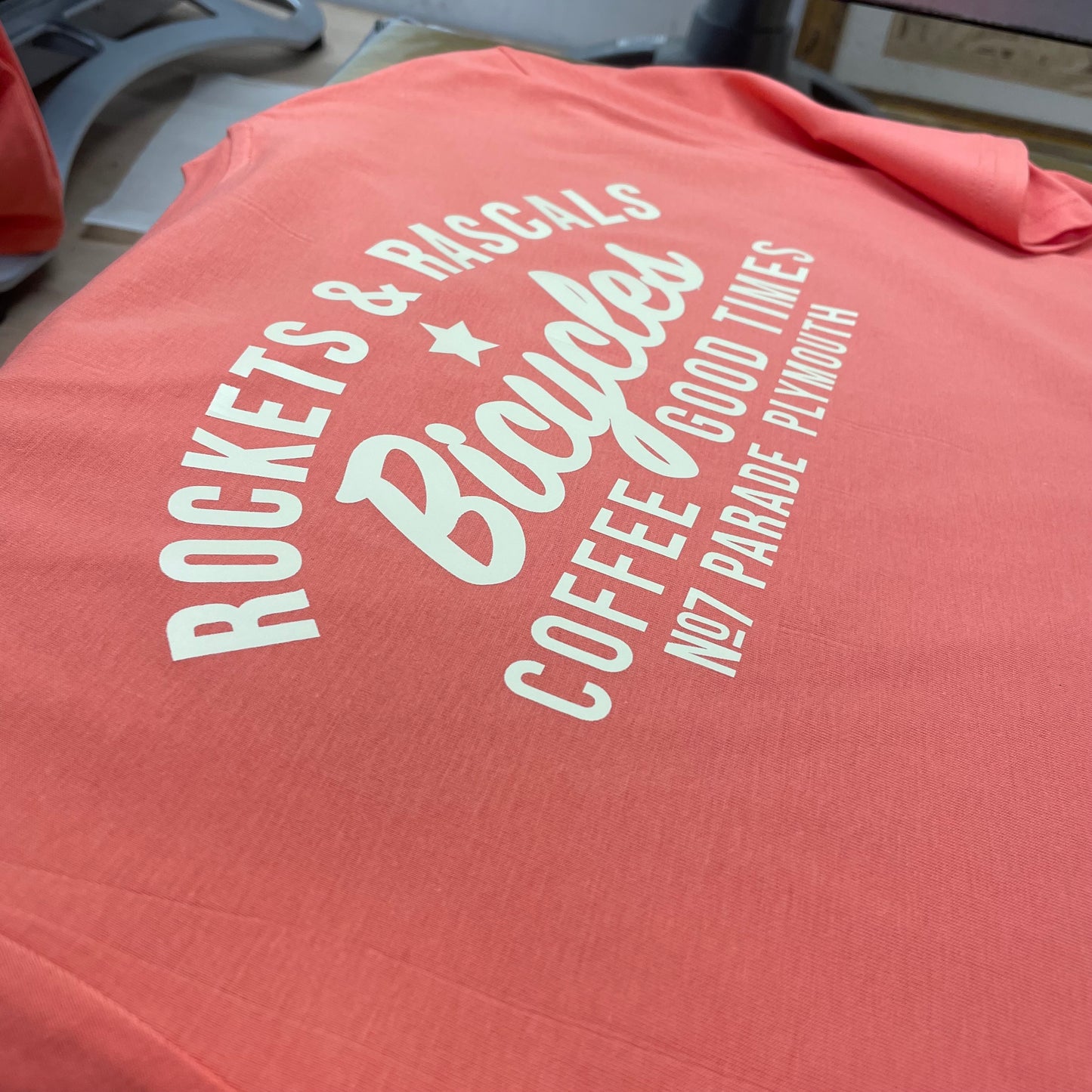 Rockets Customs T-Shirt Fiesta Orange
