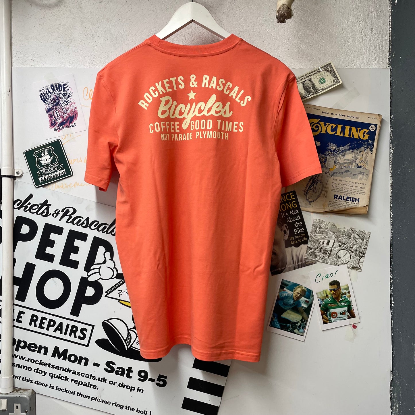 Rockets Customs T-Shirt Fiesta Orange