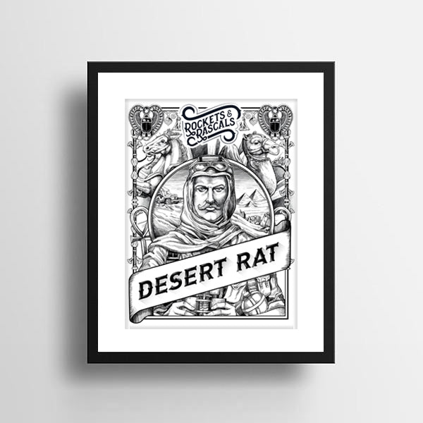RNR Desert Rat Print